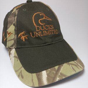 Ducks unlimited Hat DU volenteer hunting season mens hunter camo hats green
